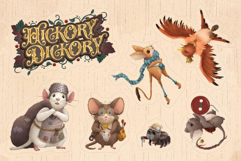 Hickory Dickory magnets
